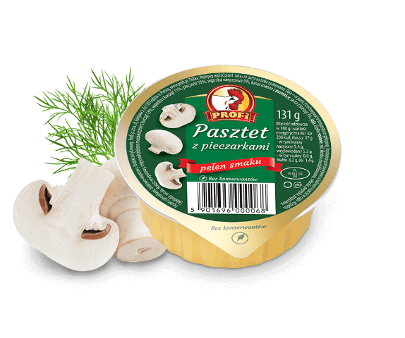 Pasztet z pieczarkami